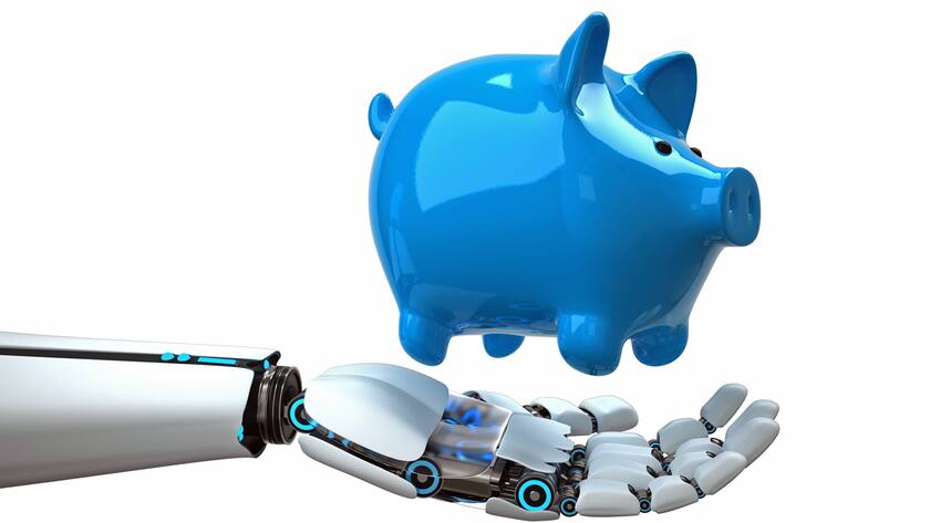 Die Digitalisierung der Banken geht voran.