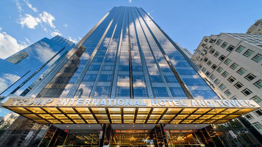 Das «Trump International Hotel» befindet sich am südwestlichen Ende des Central Park in New York.