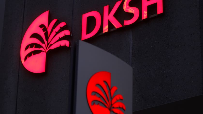 Das Logo von DKSH.