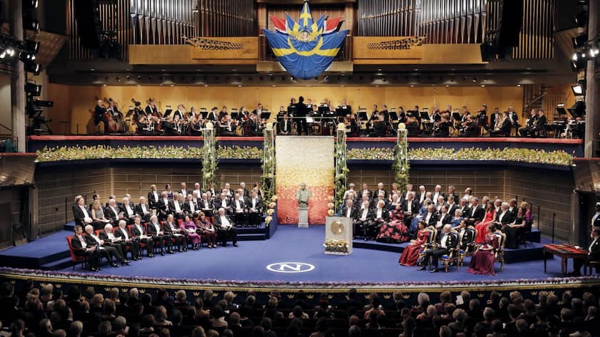 Nobelpreis-Verleihung in Stockholm.