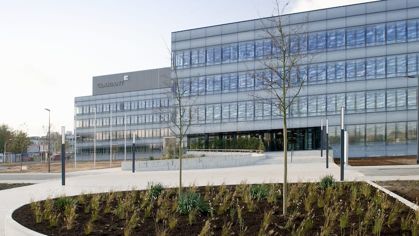 Der Niederlassung von Clariant in Frankfurt (2025).