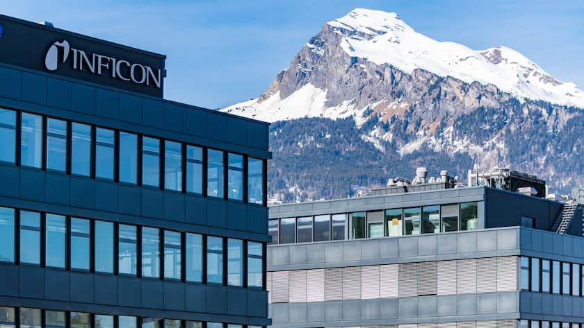 Firmengebäude von Inficon in Balzers.