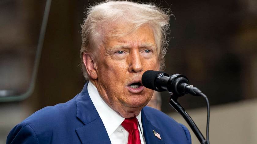 Donald Trump bei einer Rede in York, Pennsylvania (19. August 2024).