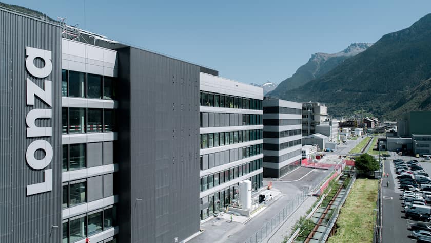 Der Lonza Standort in Visp ist der grösste und älteste Standort des Unternehmens.