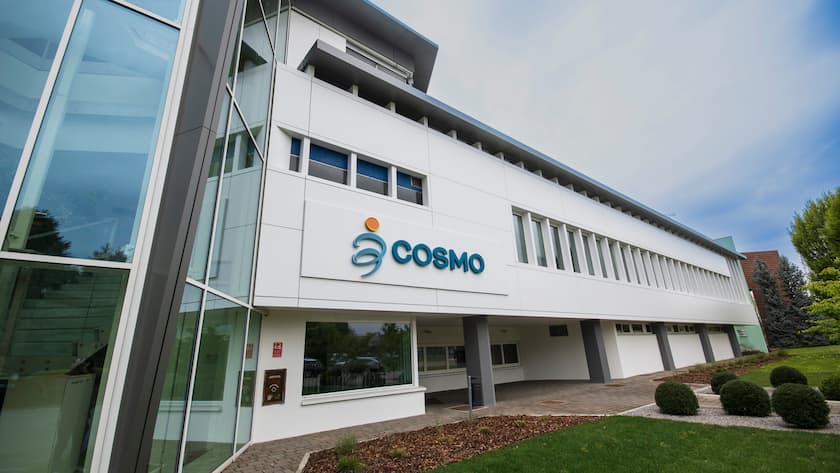 Firmengebäude von Cosmo Pharmaceuticals.