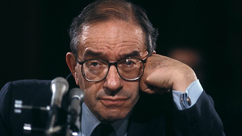 Der ehemalige Fed-Chef Alan Greenspan in einer Aufnahme aus dem Jahr 2005.