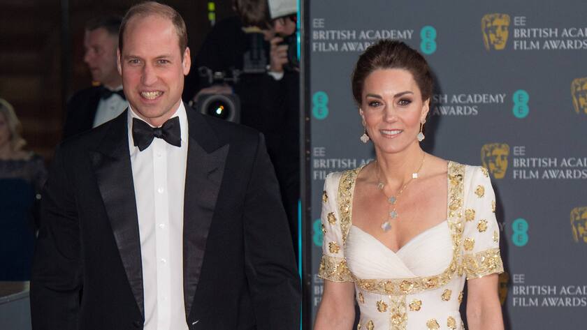 Duchess Kate - mit Eheman Prince William - 2020 mit Schmuck von Van Cleef and Arpels aus dem Hause Richemont.