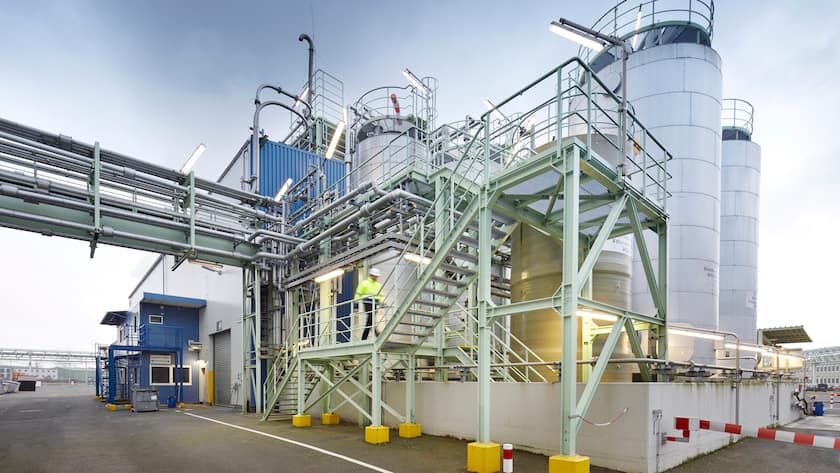 Clariant-Produktionsstätte Knapsack in der Nähe von Köln, Deutschland (2016).