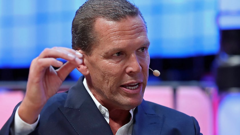 Daniel Grieder, CEO von Hugo Boss ab 2021, an einer Veranstaltung in Lissabon.