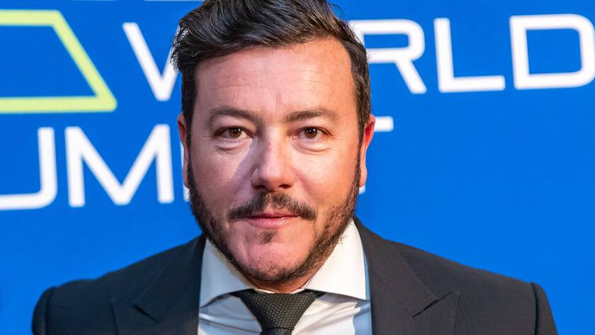 Rene Benko, dessen Signa Holding in Schieflage geraten ist, an einer Charity-Veranstaltung (2020).