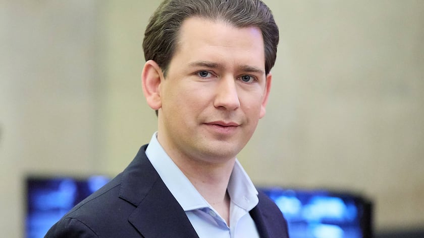 Ex-Bundeskanzler Sebastian Kurz im Grosser Schwurgerichtssaal im Landesgericht Wien (23. Februar 2024)
