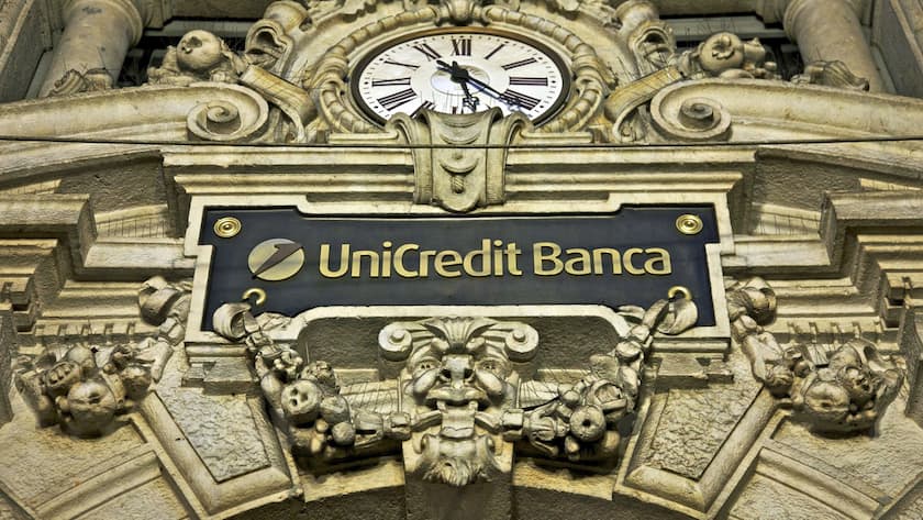 Italienische Grandezza: Unicredit-Gebäude an der Mailänder Piazza Cordusio.