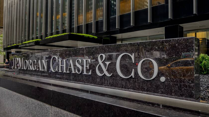 J.P. Morgan Hauptsitz in New York.