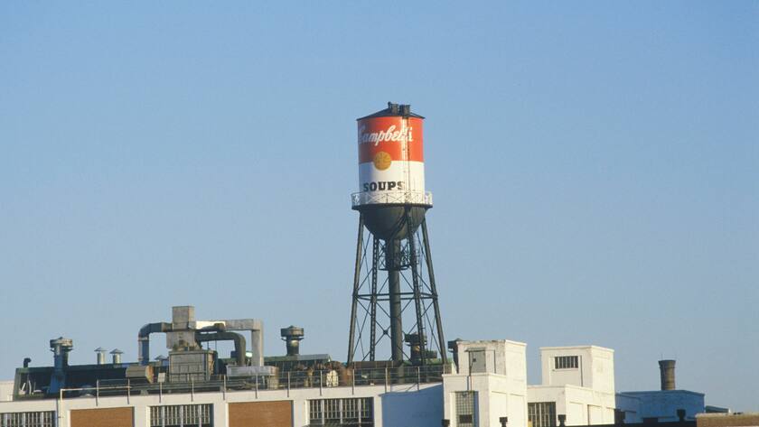 Campbells Suppenfabrik in Chicago, USA (2023).