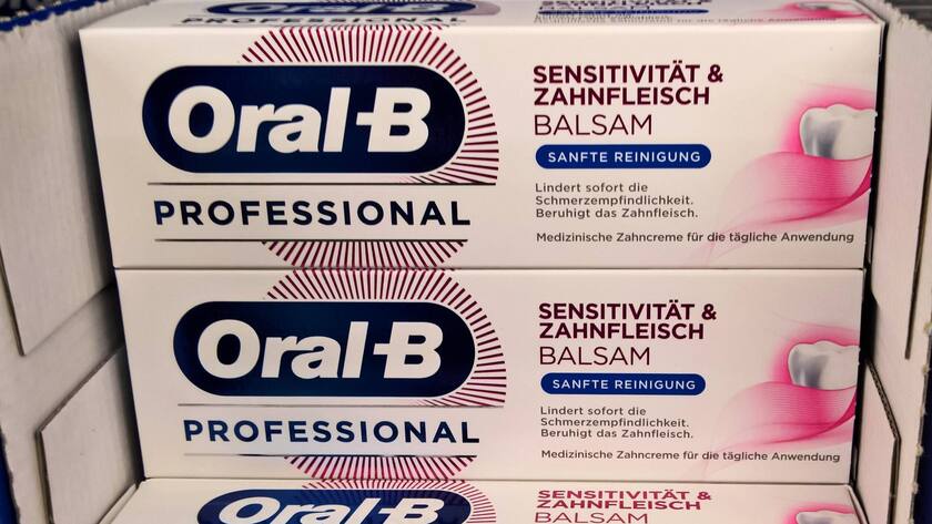 Oral B, Zahncreme von Procter & Gamble (2023).