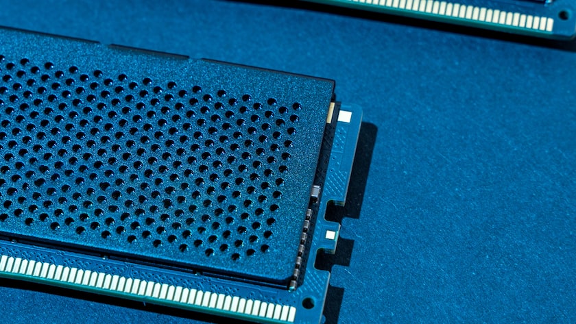 Ein Speicherchip (DRAM).