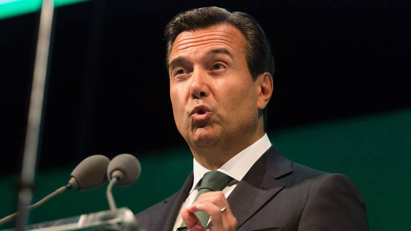 António Horta-Osório bei einem Auftritt in London.