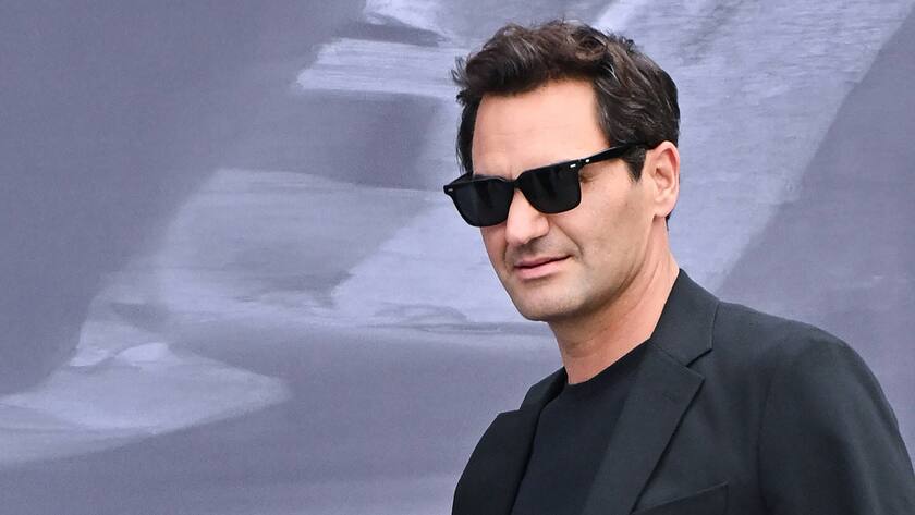 Roger Federer bei einem Anlass von Dior Ende Juni 2025 in Paris..