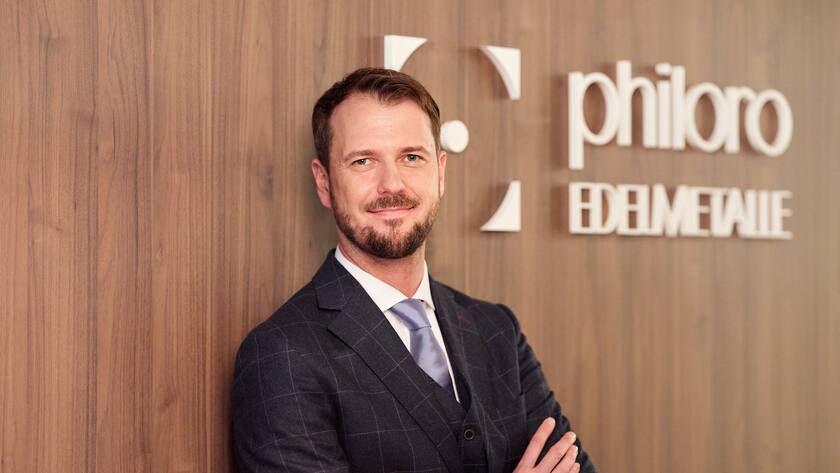 Christian Brenner ist Geschäftsführer von Philoro Schweiz. Die Firma mit Sitz in Zürich und St. Gallen handelt europaweit mit Edelmetallen.
