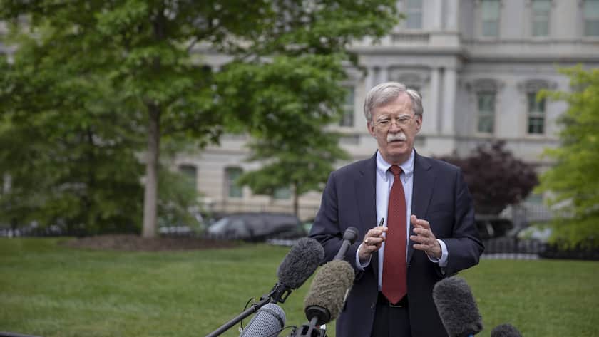 Der ehemalige Sicherheitsberater John Bolton bei einer Ansprache in Washington, USA (2019).