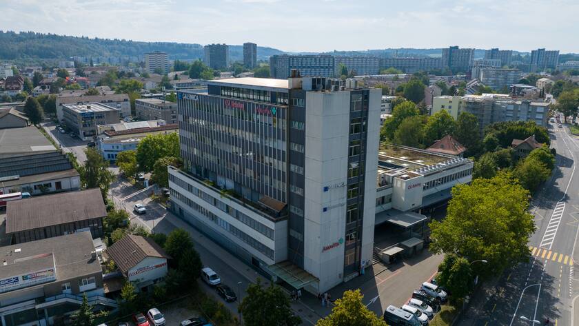 Das Gebäude am Untermattweg 8 in Bern ist seit 1967 der Hauptsitz von Galenica.