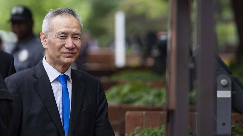 Der chinesische Vize-Regierungschef Liu He an einem Staatsbesuch in Washington, 10. Mai 2019.
