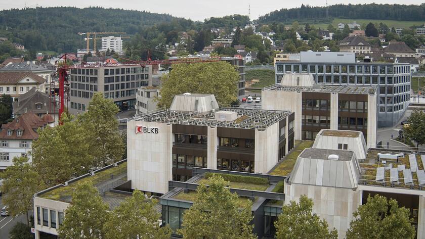 Sitz der Basellandschaftlichen Kantonalbank BLKB in Liestal BL.
