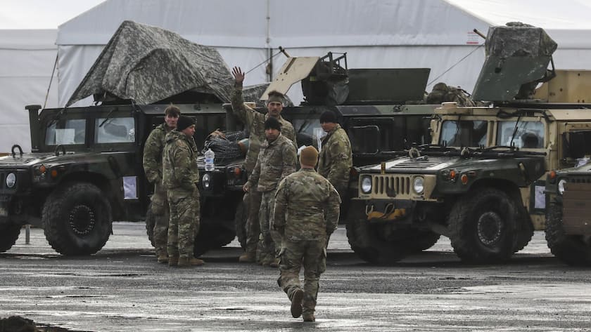 Der Ukraine-Konflikt weitet sich aus: US-Militärbasis in Polen.