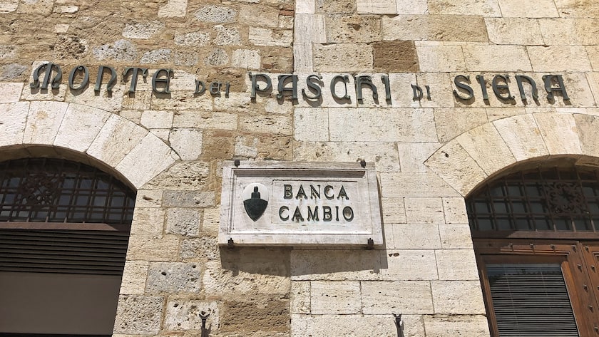 Monte dei Paschi ist die älteste noch existierende Bank der Welt.
