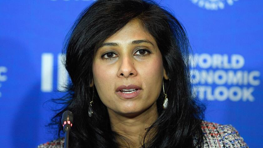 Die Inderin Gita Gopinath ist Chefökonomin beim Internationalen Währungsfonds.