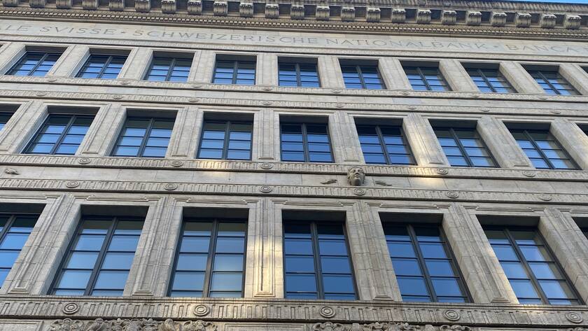 Sitz der Schweizerischen Nationalbank in Zürich.
