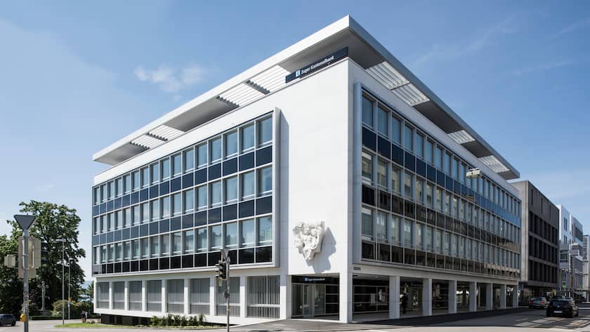 Der Hauptsitz der Zuger Kantonalbank.