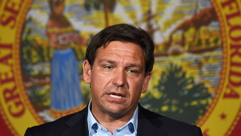 Der Gouverneur von Florida, Ron DeSantis.