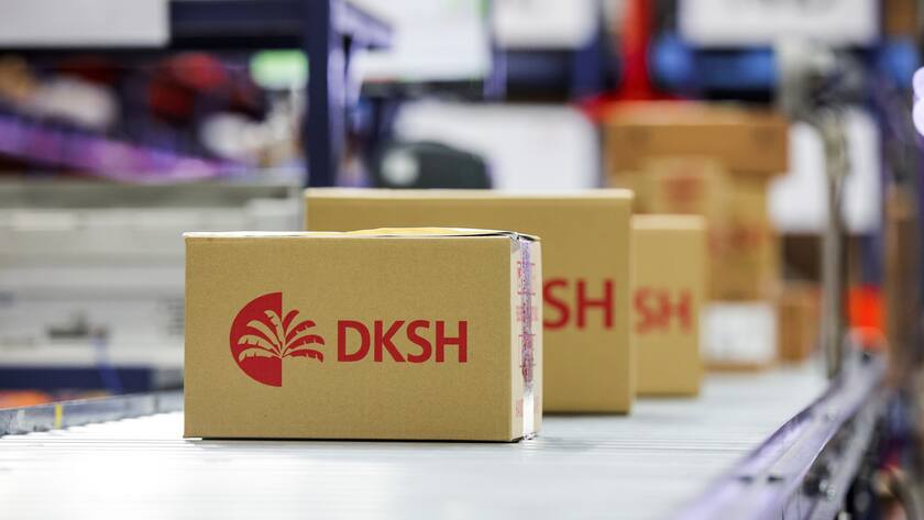 Ein Verteilzentrum von DKSH in Asien.