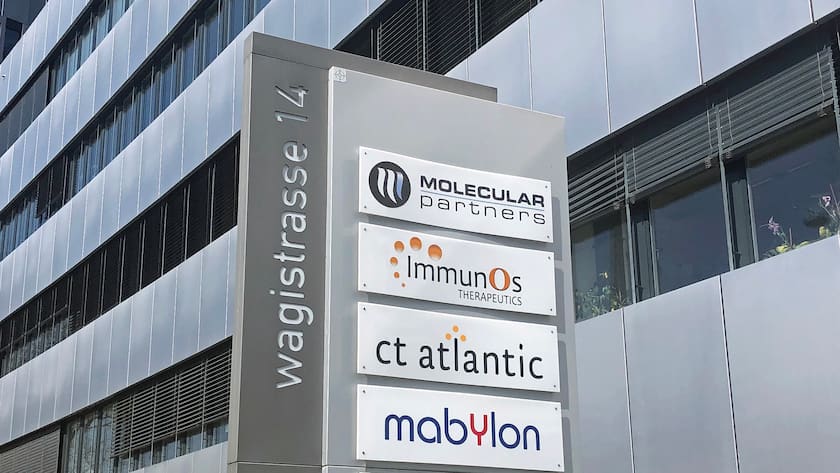 Sitz von Molecular Partners in Schlieren ZH.
