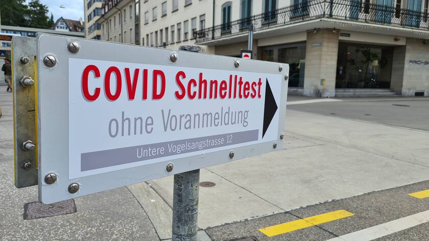 Für ein Covid-Zertifikat werden nach wie vor viele Tests gemacht.