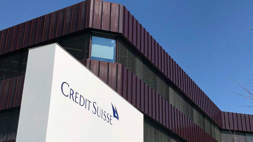 Betriebsgebäude Uetlihof der Credit Suisse in Zürich.