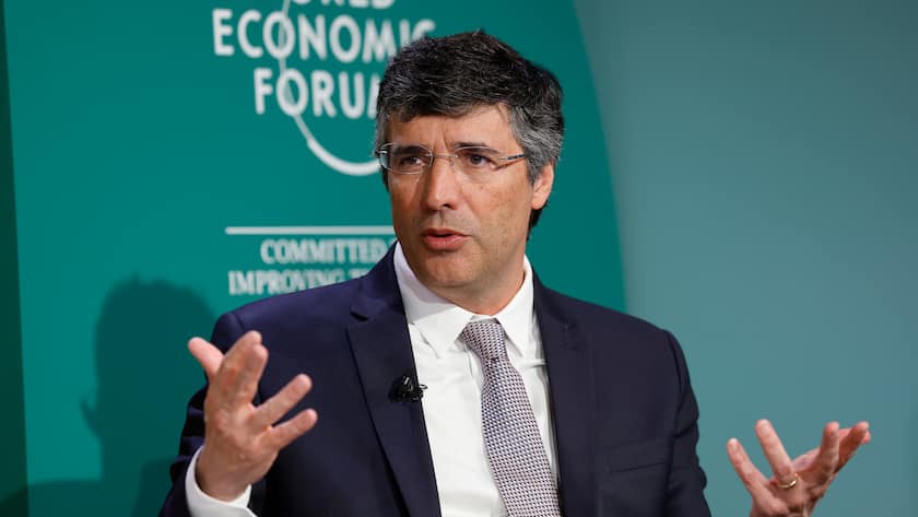 André Esteves, Chairman der Banco BTG Pactual, am WEF 2023 in Davos.