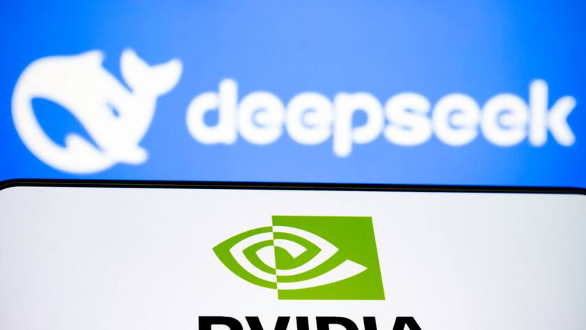 Chinesische Entwickler haben den kostengünstigen KI-Chatbot DeepSeek auf den Markt gebracht (Januar 2025).