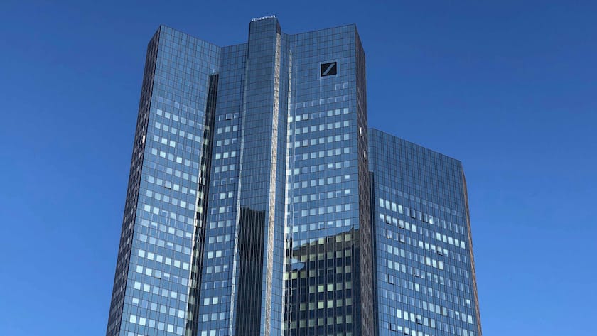 Der Hauptsitz der Deutschen Bank in Frankfurt am Main.
