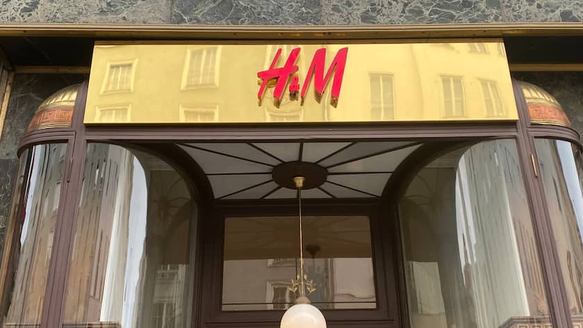 Laden von H&M in der Innenstadt von Wien.
