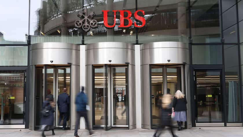 UBS-Niederlassung in der City of London.