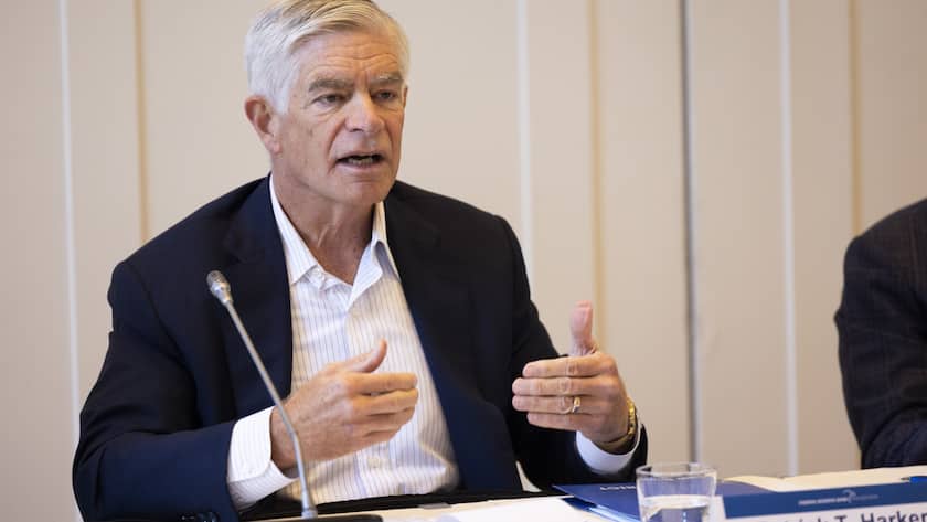 Patrick Harker, Präsident der Federal Reserve Bank von Philadelphia, USA (2023).