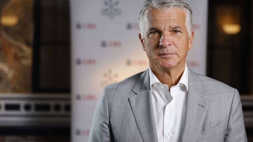 UBS-Chef Sergio Ermotti bei einem Auftritt in Zürich Ende August 2023.