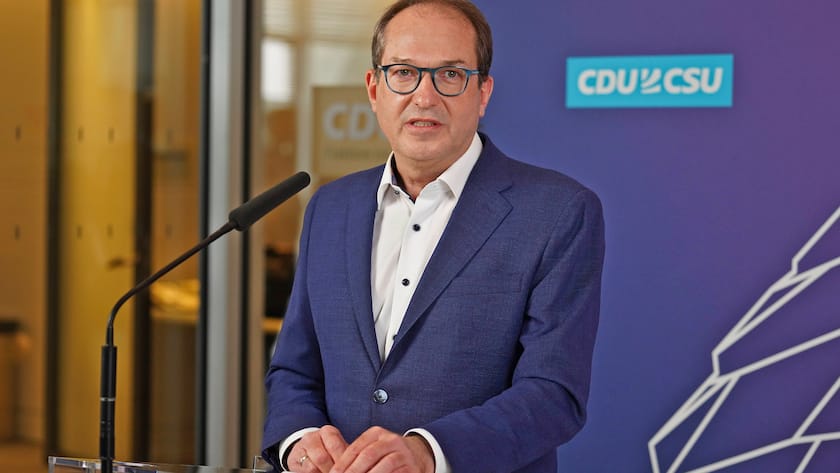 Alexander Dobrindt, Innenminister Deutschlands.