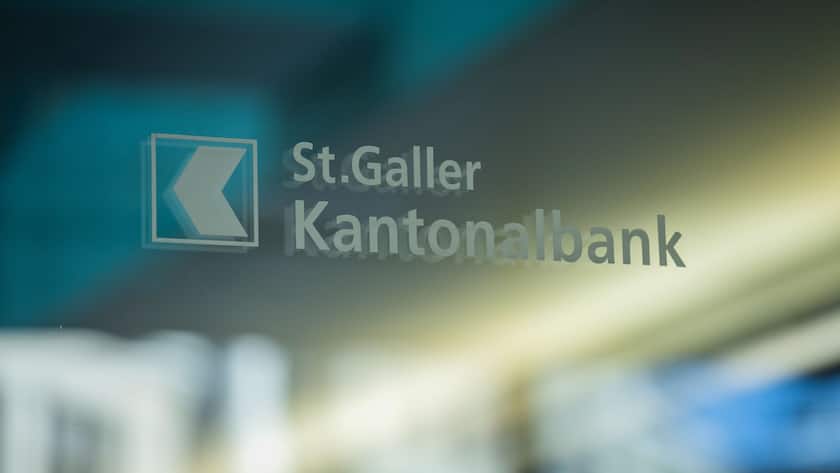 Das Logo der St.Galler Kantonalbank.