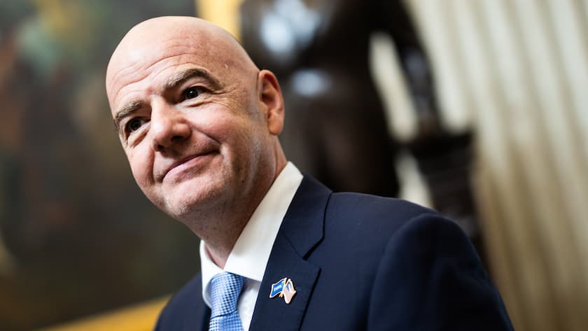 Mehr Geld, mehr Macht, mehr Kritik: Der Gewinner der Fussball-WM ist FIFA-Präsident Gianni Infantino FIFA-Präsident Gianni Infantino im U.S .Capitol in Washington, USA (April 2024).