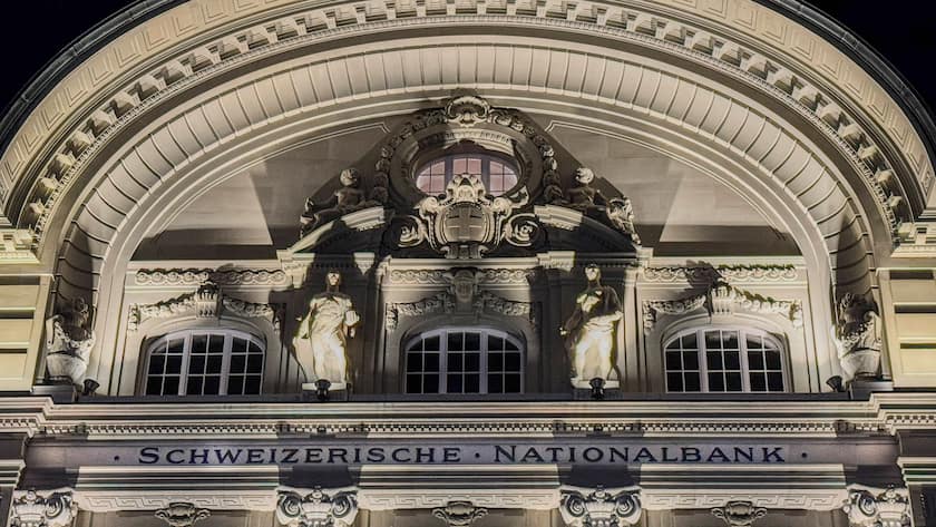 Sitz der Schweizerischen Nationalbank in Bern