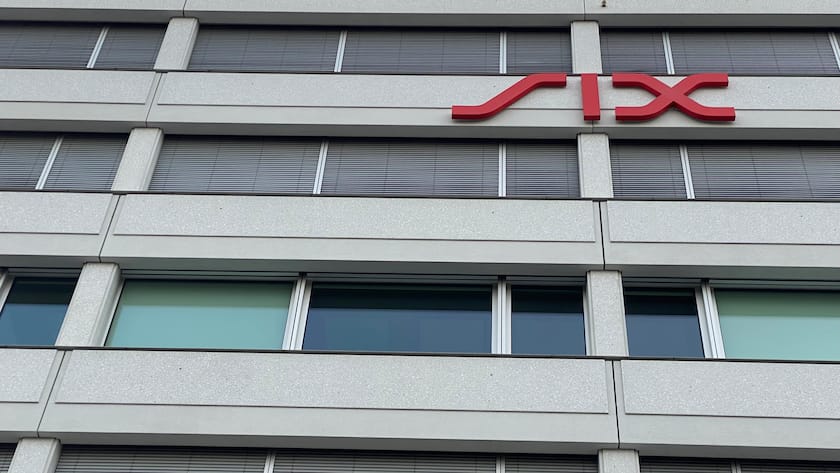 Sitz der Schweizer Börse SIX an der Pfingstweidstrasse in Zürich.