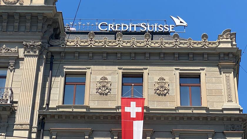 Hauptsitz der Credit Suisse am Paradeplatz in Zürich.